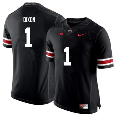 NCAA Ohio State Buckeyes Men's #1 Johnnie Dixon Black Nike Football College Jersey NIK8245OQ